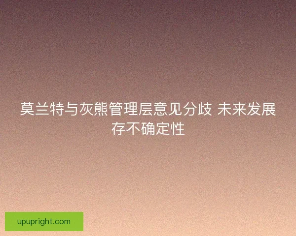 莫兰特与灰熊管理层意见分歧 未来发展存不确定性